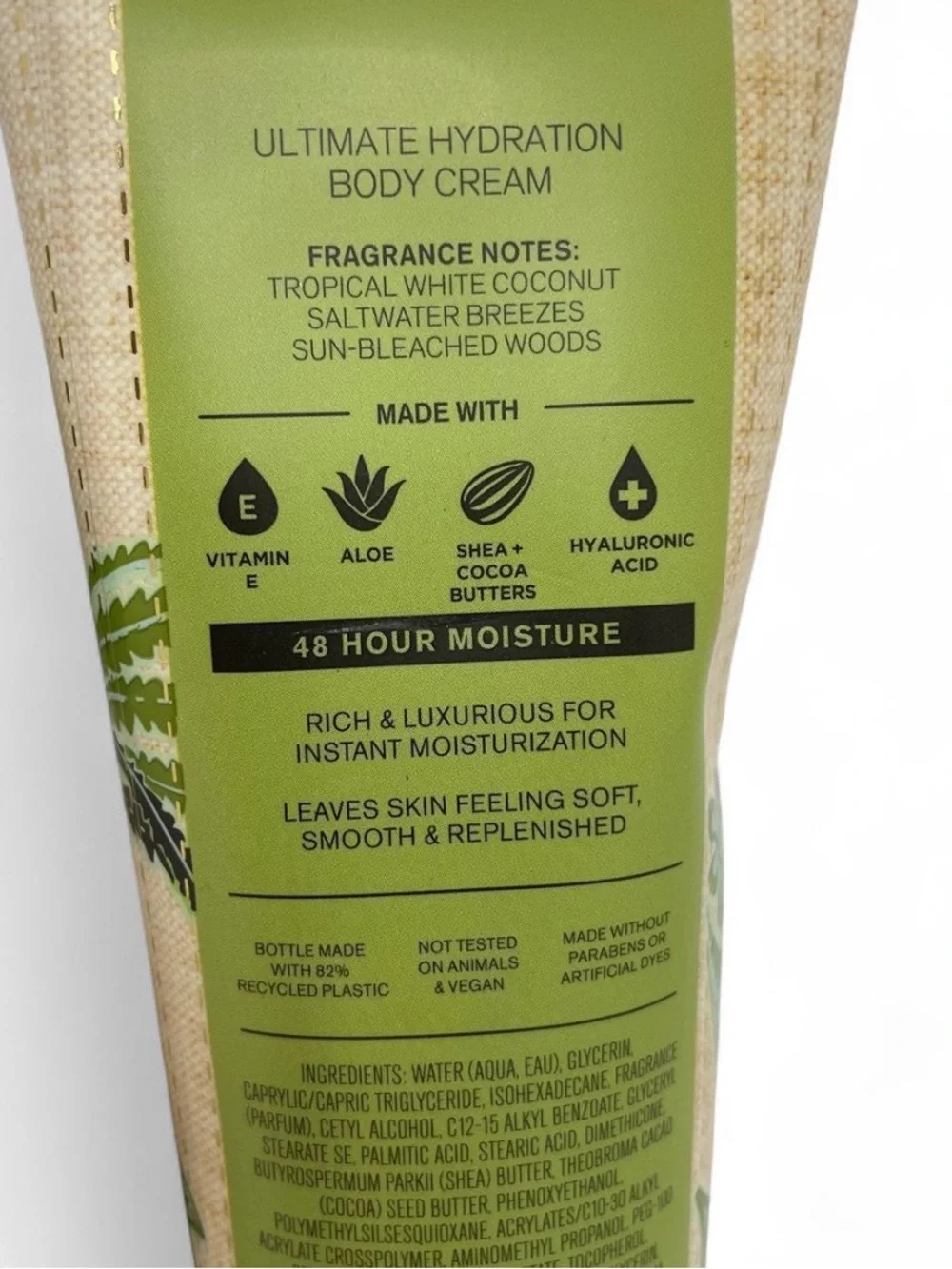 Bath & Body Works WAIKIKI BEACH COCONUT 3 Piece Gift Set Body Wash Cream & Mist